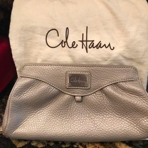 Cole Haan leather clutch